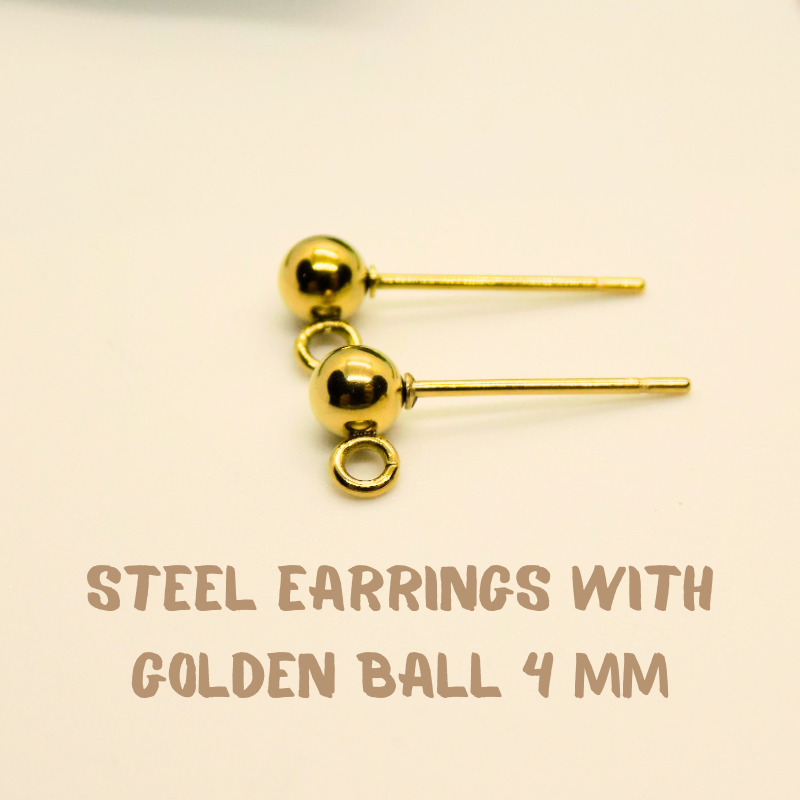 Howl's Earrings gold plated 18k Huggie Hoop