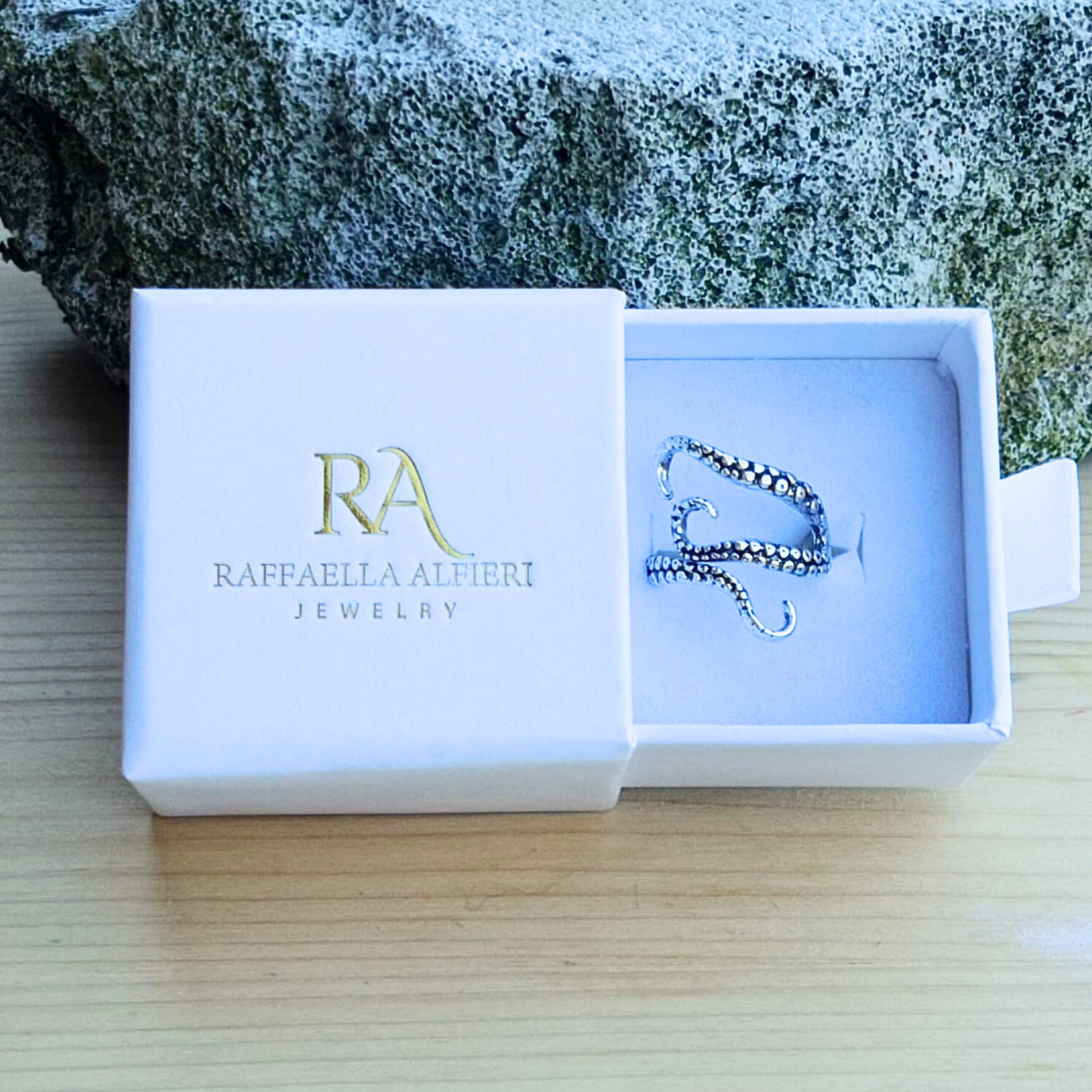 Anello Regolabile Tentacoli Polipo