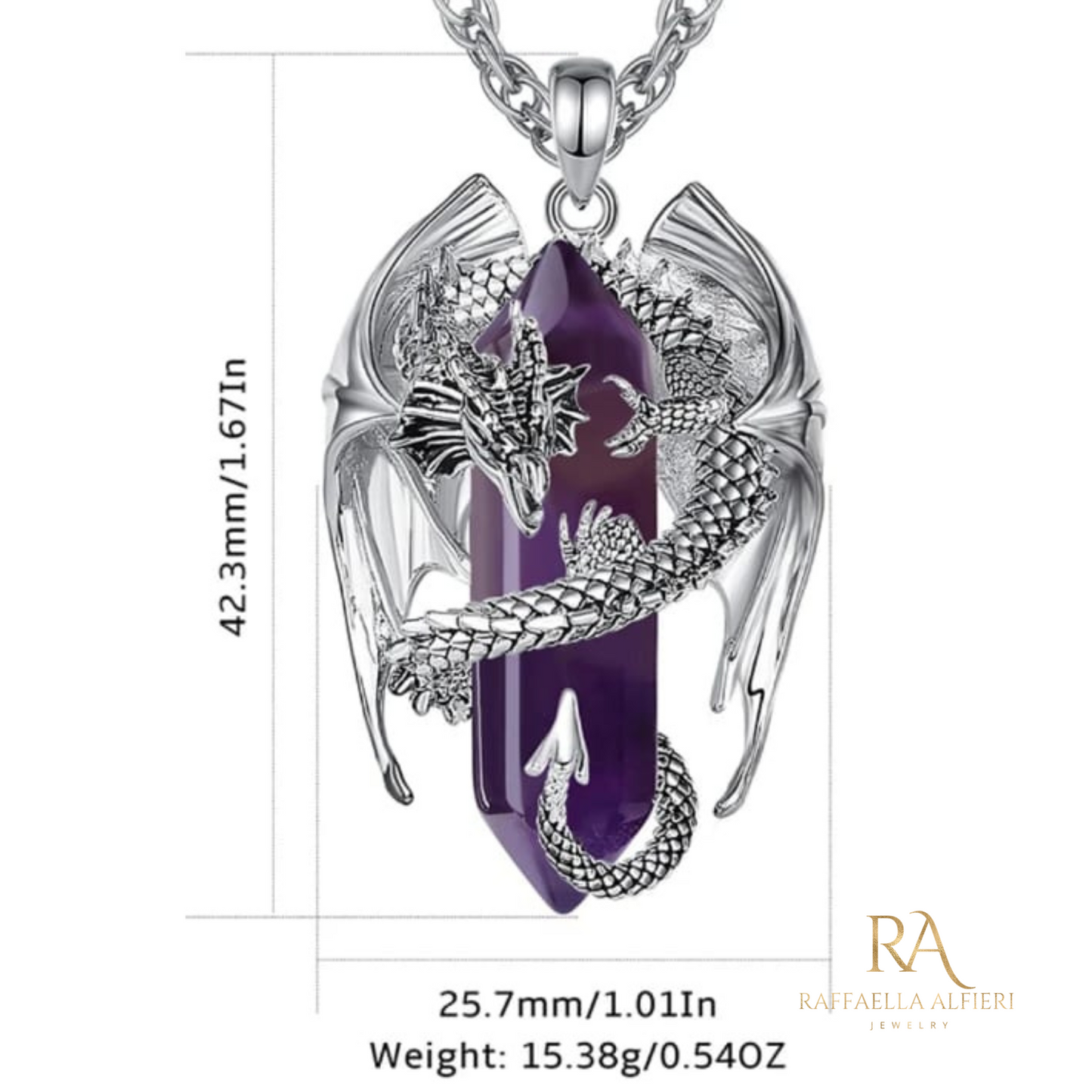 Dragon men necklace