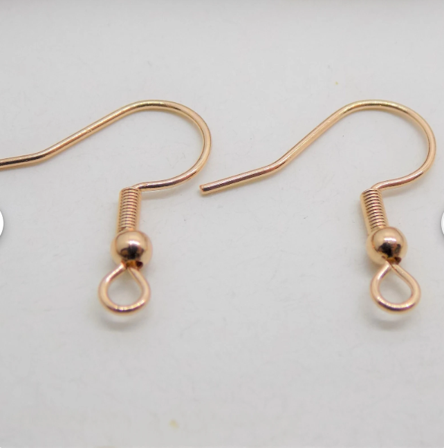 Howl's Moving Castle Earrings gold plated 18k light blue.