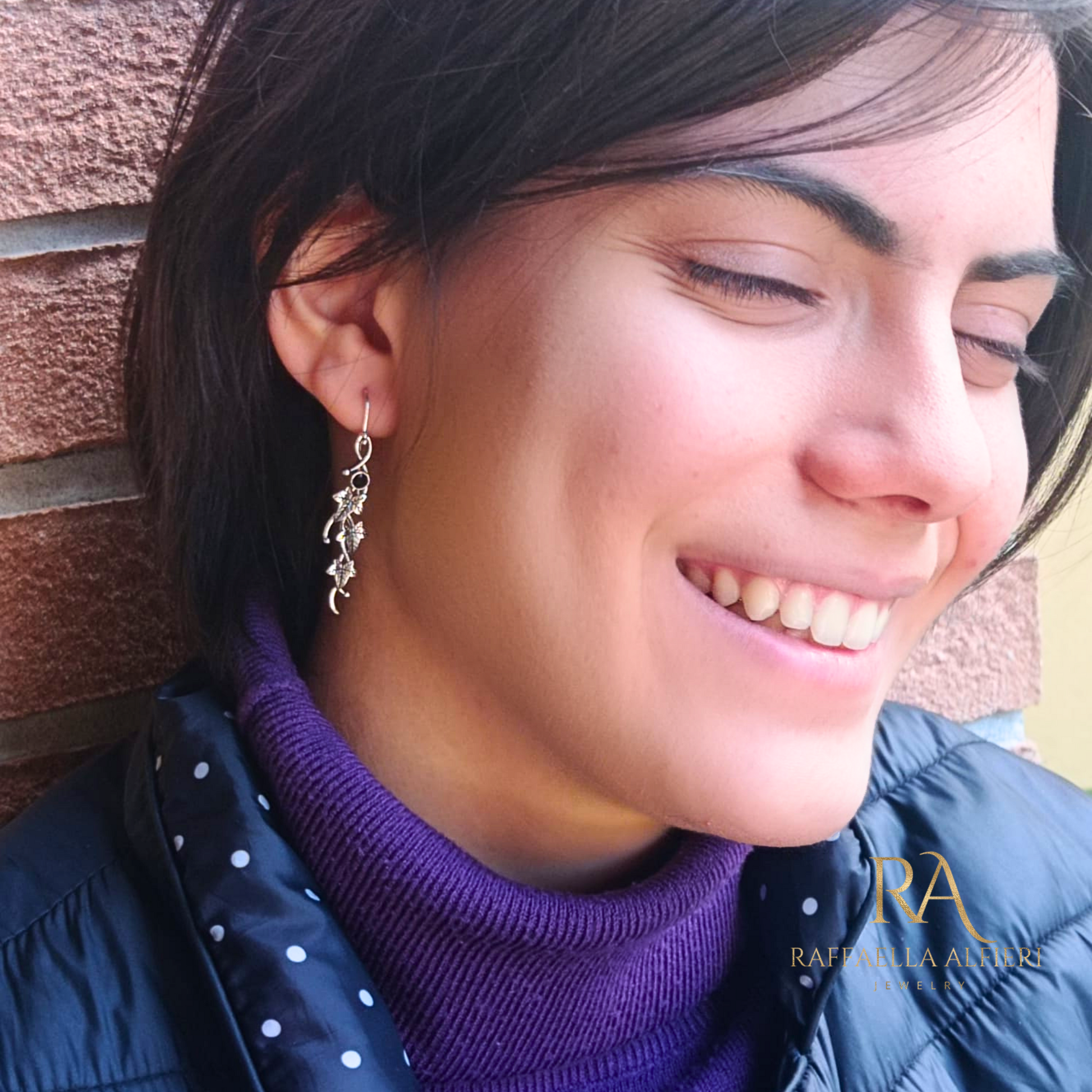 Earrings inspired by The Hobbit leaves