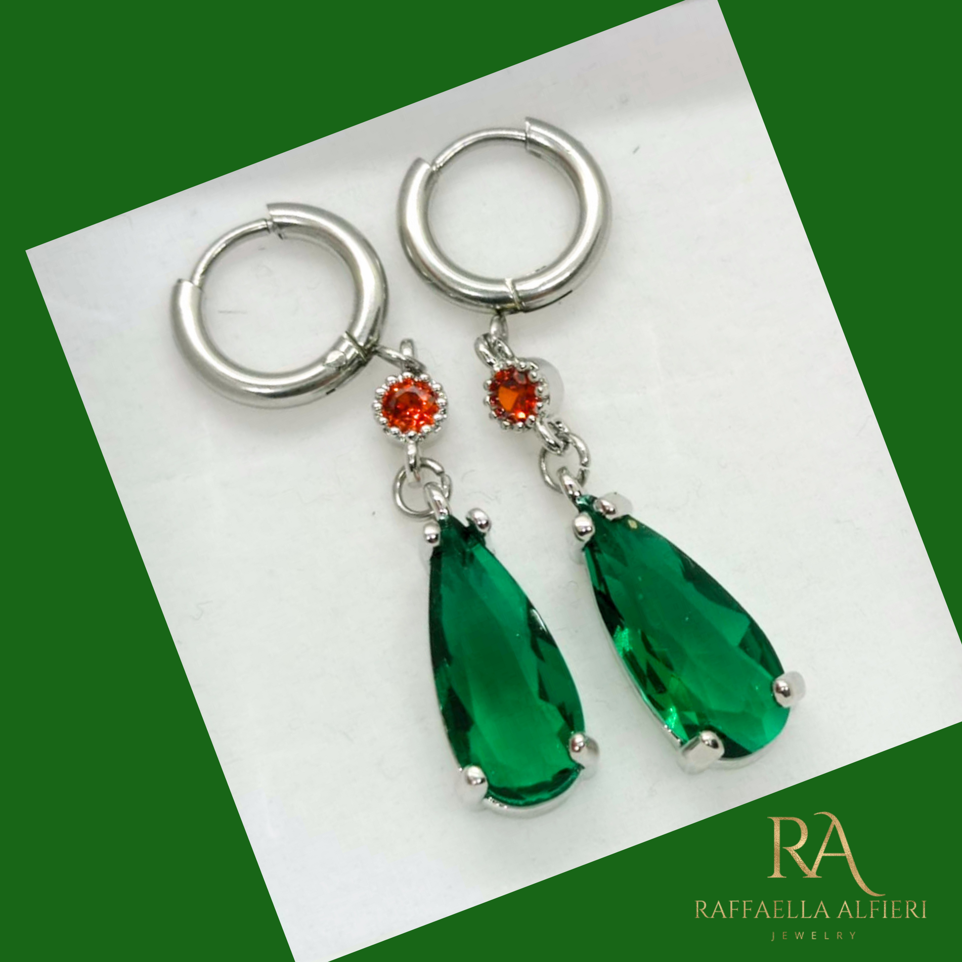 Howl's moving castle steel hoop earrings