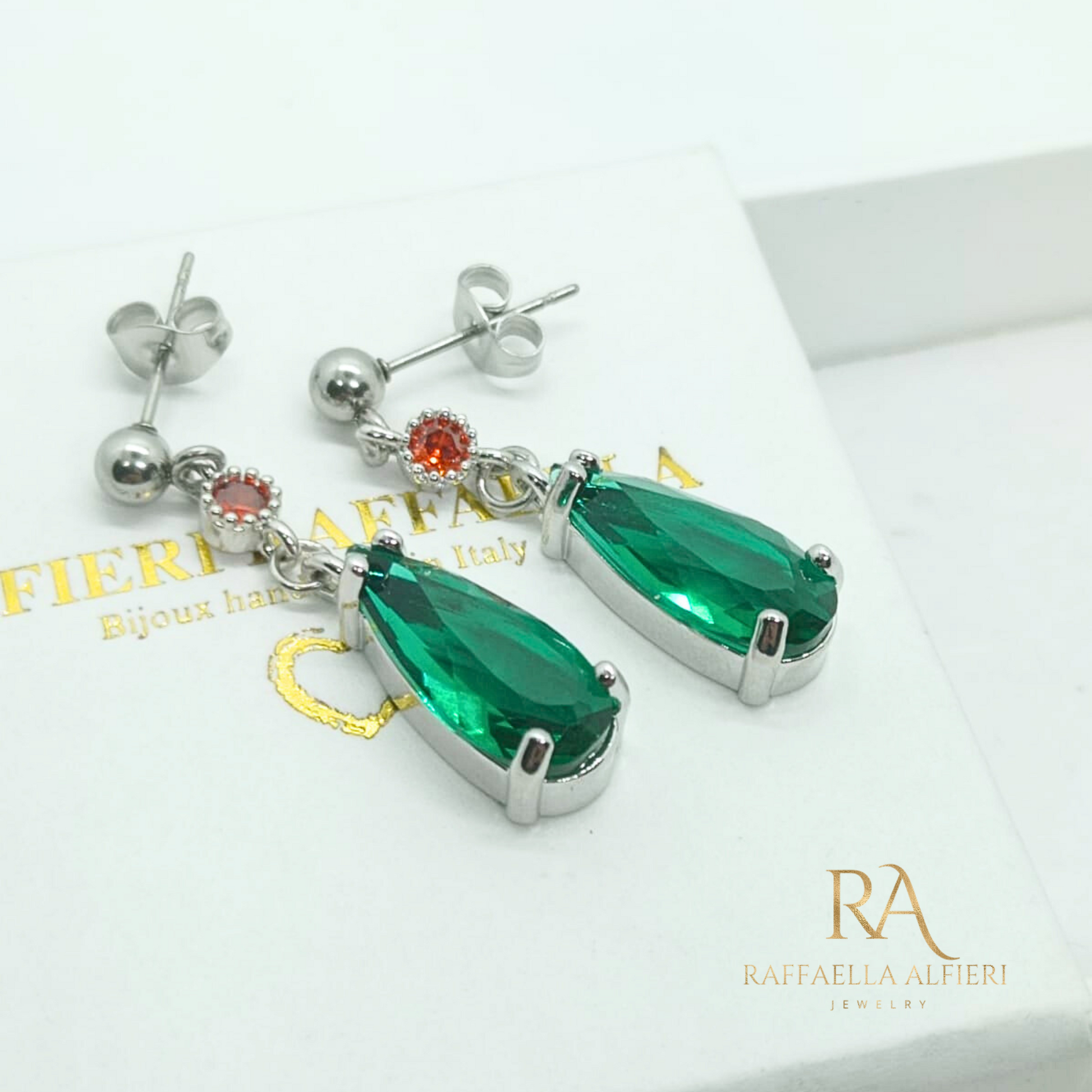 Howl's moving castle steel pin earrings