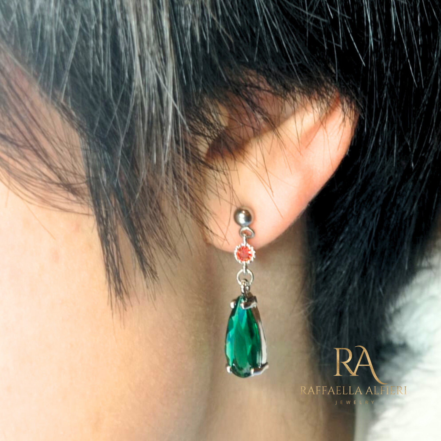 Howl's Moving Castle silver earrings