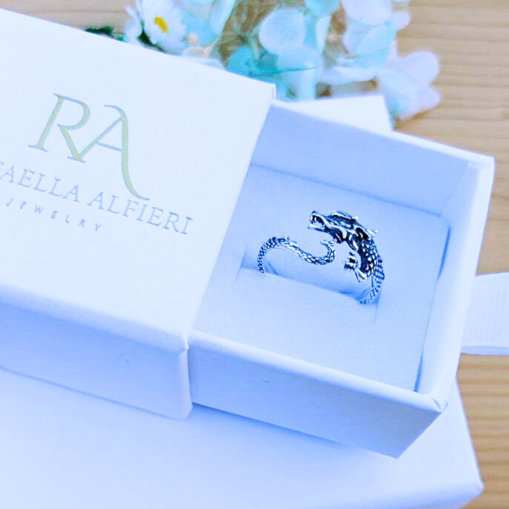 anello in argento sterling