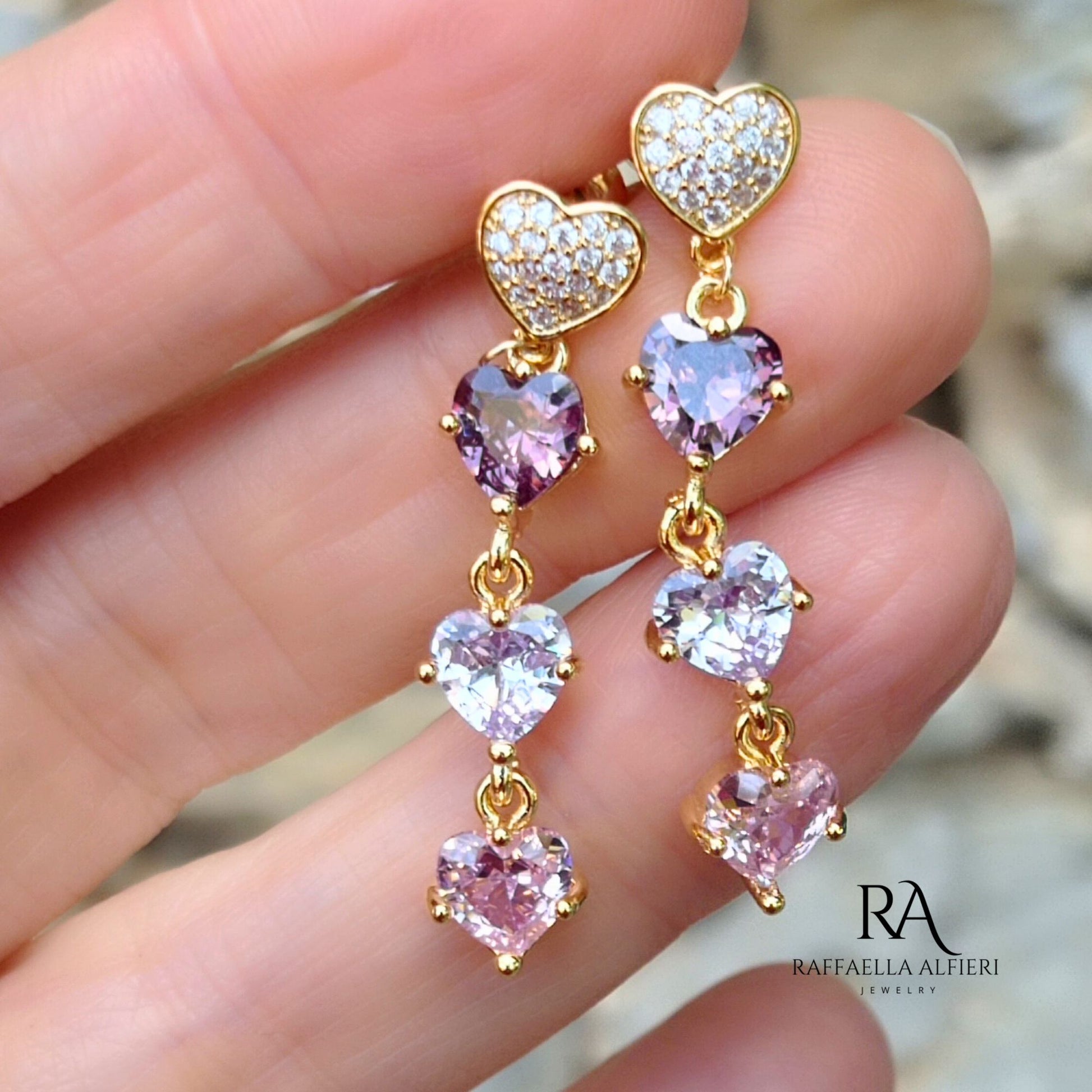 orecchini sailor moon viola