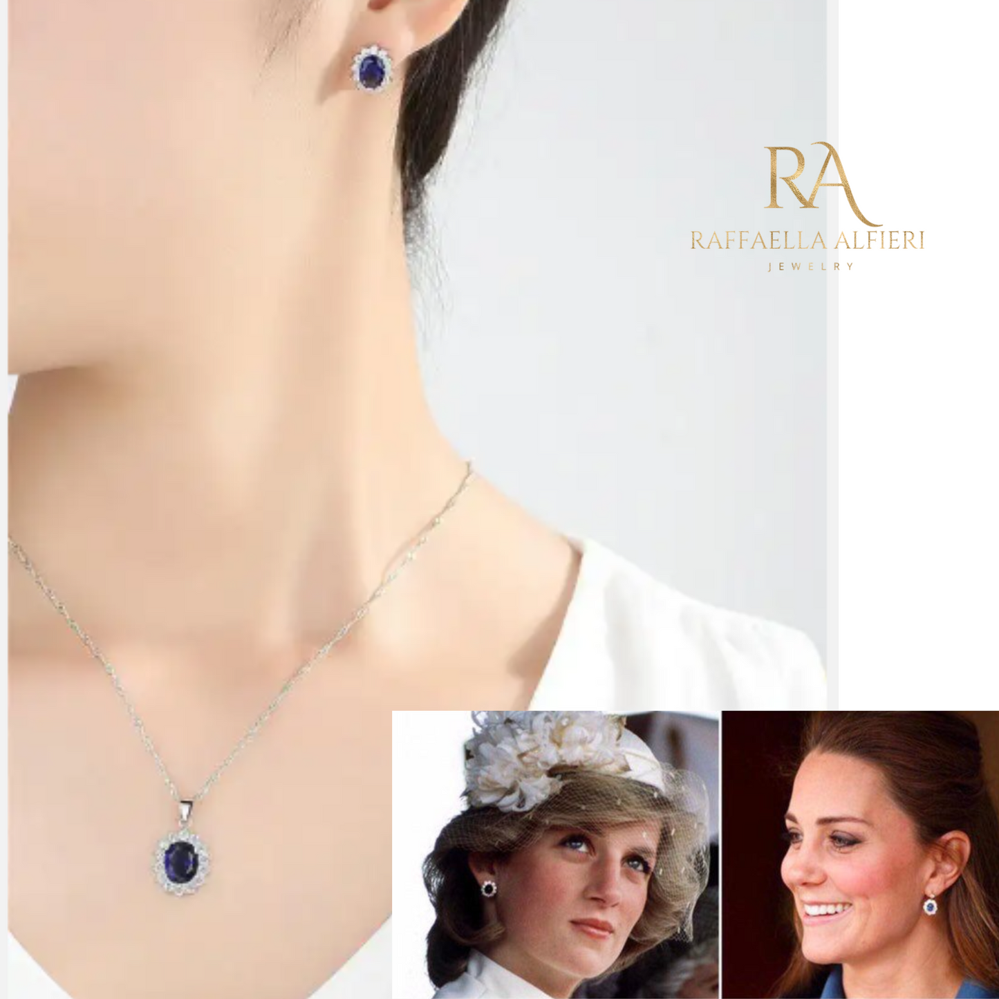 collana e orecchini delle principesse reali