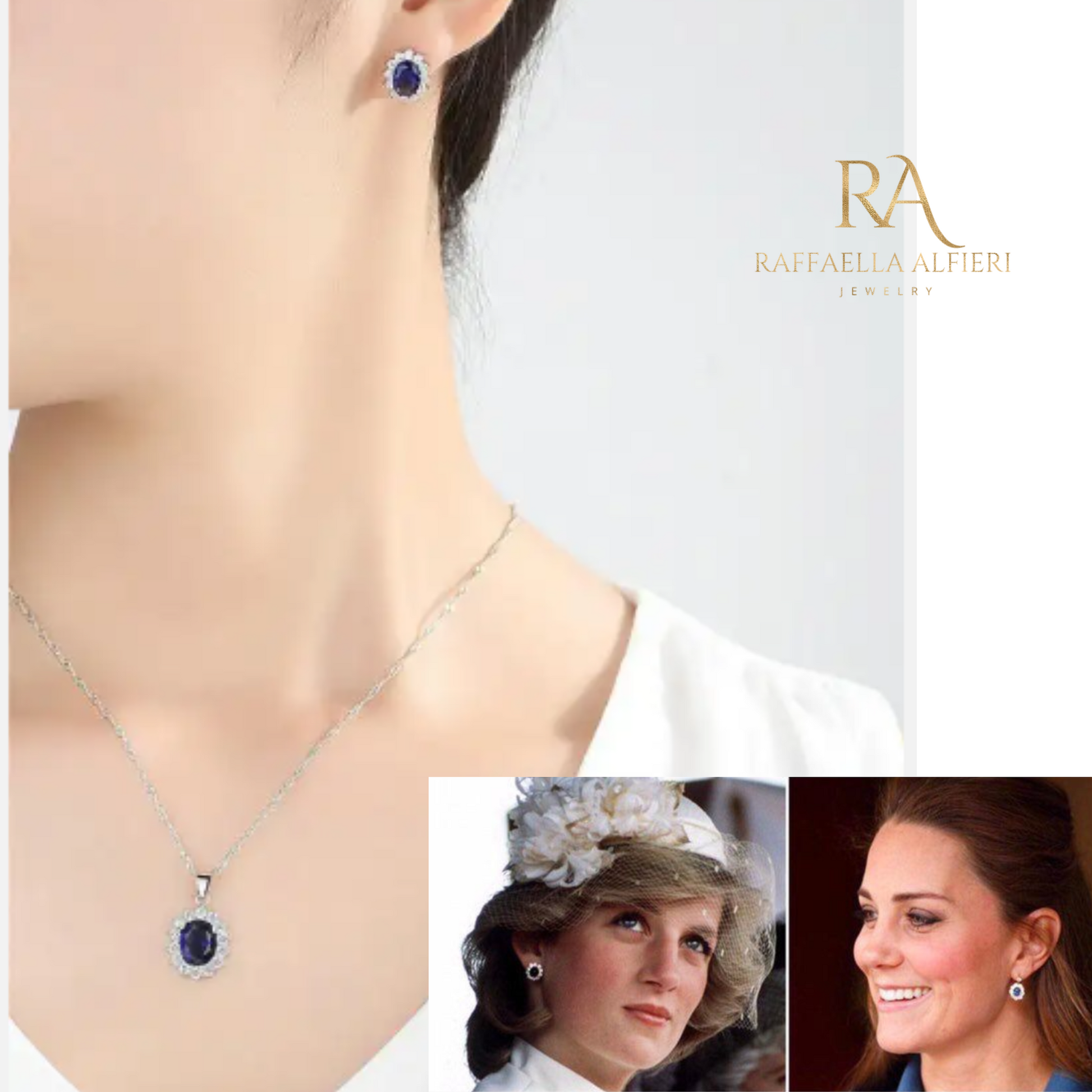 collana e orecchini delle principesse reali
