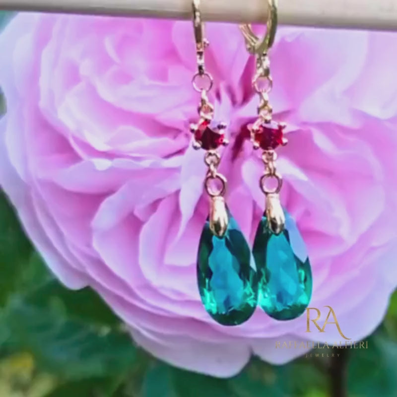 Howl's moving castle earrings